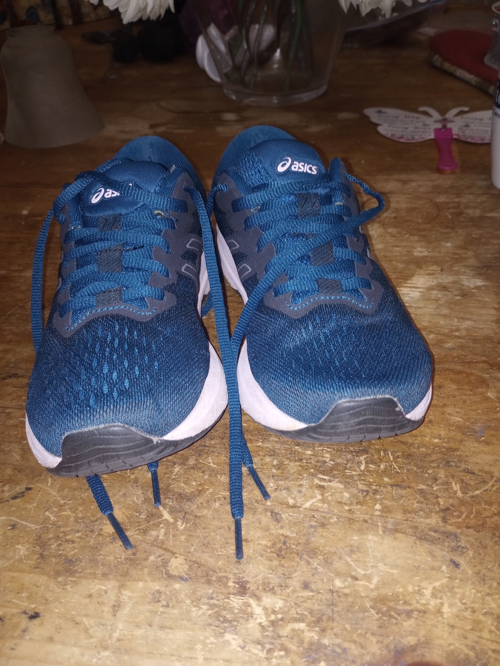 ASICS Women Navy Blue Sneakers